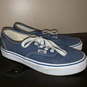 Blue unisex authentic style Vans